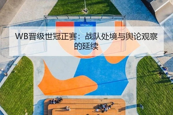 WB晋级世冠正赛：战队处境与舆论观察的延续